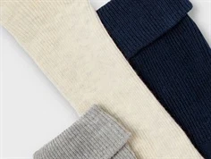 Name It dark sapphire mix strømper (3-pak)